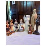 Ceramic Pilgrims and Angels