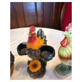 Roosters, Candle Holder, Thermometer