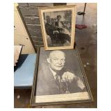 2 Pictures Dwight D, Eisenhour