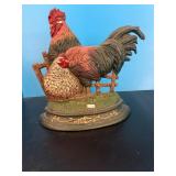 Cast Rooster Door Stop