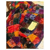 "Song of Julia" Velvet Bedspread - Full