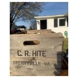 C.R. Hite apple crate
