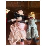 Black Americana Rag Dolls