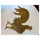 Metal Wall Rooster