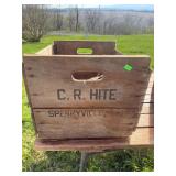 C. R. Hite apple crate