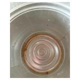 Galvanized bucket with lid, 5 gal bucket