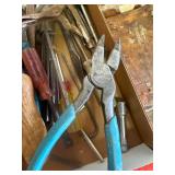Channel Lock, wrenches, screw drivers, wire cutter