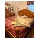 King Size Comforter, Sheet Set, Skirt