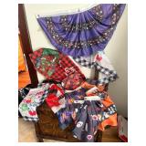 Semi-circle seasonal flags