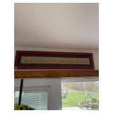 "God Rest Your Love Upon this Door...." 44 x 10