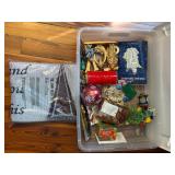 Lord Bless You lap throw, Christmas, tote