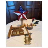 Hen on a Nest, bat, misc.