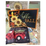 3 Rugs (Fall, Christmas, Flowers