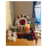 Christmas Angels, Candle, Candy "tree", misc