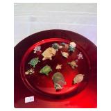 Plate of Miniature Turtles