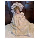 Ceramic Doll - Christening Gown