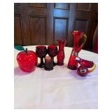 Dunbar W.Va. Glass, Ruby Glass