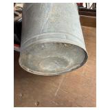 Galvanized bucket