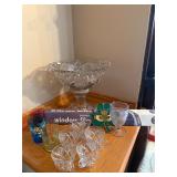 "Mirror" Window Film, Punch Bowl/5 cups, Glasses