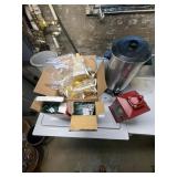 Angel, bulbs, lights, perculator (West Bend)