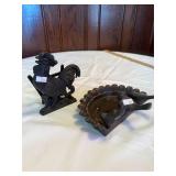 Cast Rooster & Birds on a Tray