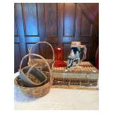 Steins, Basket, Picnic Box