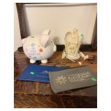 Angel Night Light, Large Piggy Bank