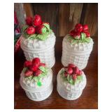 Strawberry decanter set Japan