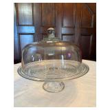 Covered Cake Plate