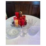 Candles, Bowls, Glassware