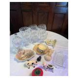 Stemware, Candy tray, Candy Vase, Wall Pocket