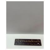 Wooden Shenandoah Sign 24 x 5.5