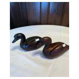 Wooden Carved Ducks