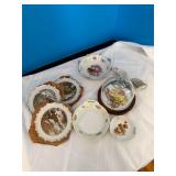 Plates, bowls, cheese plate & cover
