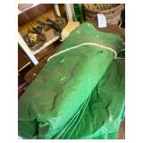 Suncast hose cabinet, tarp