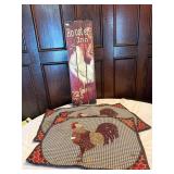 Placemats, Sign "Roosters Inn"