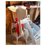 Santa & Sled yard decoration