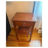 small side table 17 1/2" x 15" x 30"