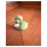 Vintage Duck Baby Rattle, Plastic
