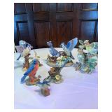 Ceramic Blue Jays, Birds