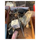 Nails, blades, hardware, anchors, oiler