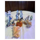 Porcelain Lot - Birds and Figurines