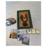 Seeds, Tape Measures, Wall Hanging,