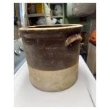 4 gallon crock with chips