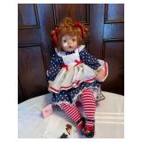 Paradise Doll - Red, white and blue