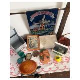 Turtle night lamp, collapsible cup