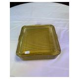Large Glass Refrigerator Container 8 x 8 inches