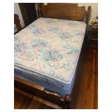 Queen Bed with Mattress Set