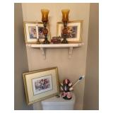Pictures and Candle Holders