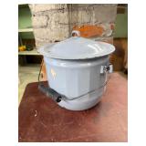 Pale Blue Enamel bucket